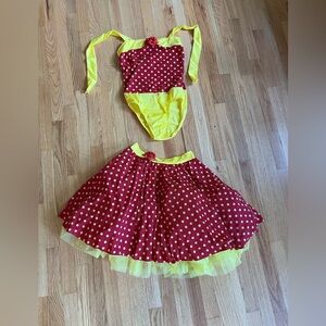 Polka Dot Dance Costume